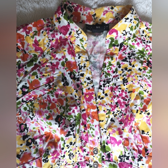 Apostrophe blouse. Size S. - Picture 2 of 5